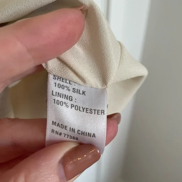 100% SILK Madewell Sun Isle Short Dress Moroccan Floral Boho Size 10 - Picture 8 of 9